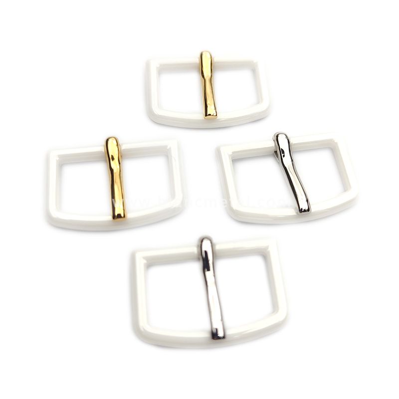 zirconia ceramic white gold buckle