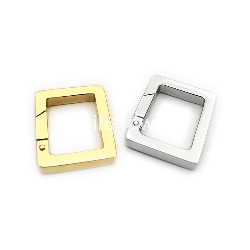 stainless steel  rectangle ring