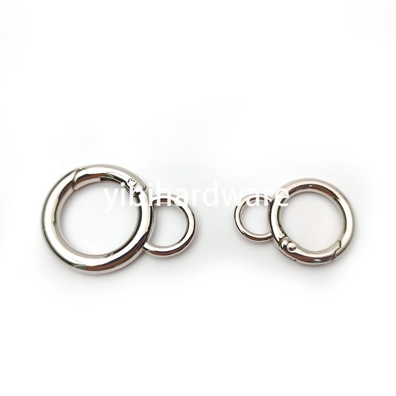 zinc alloy Round snaphook hardware