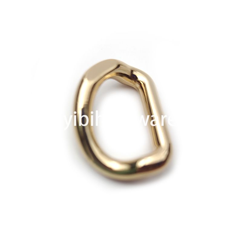 zinc alloy golden  D ring
