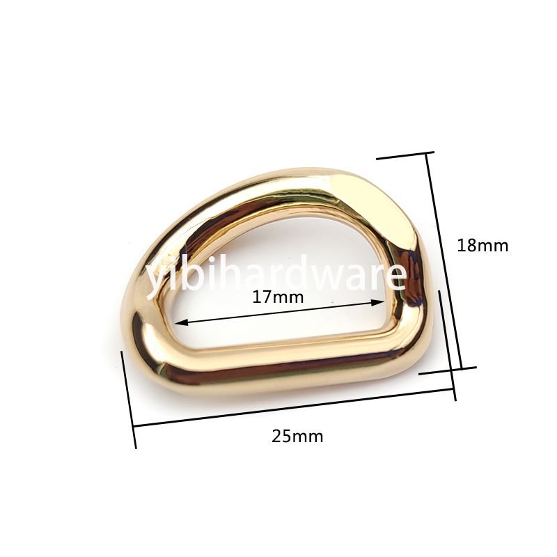 zinc alloy golden  D ring